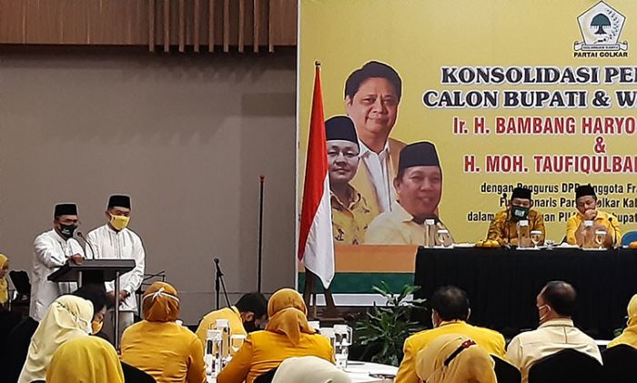 Menangkan BHS-Taufiq, Golkar Sidoarjo Siap Terjunkan 10 Ribu Lebih Relawan