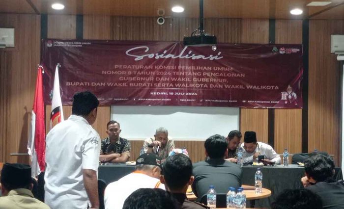 KPU Kabupaten Kediri Gelar Sosialisasi PKPU 8/2024