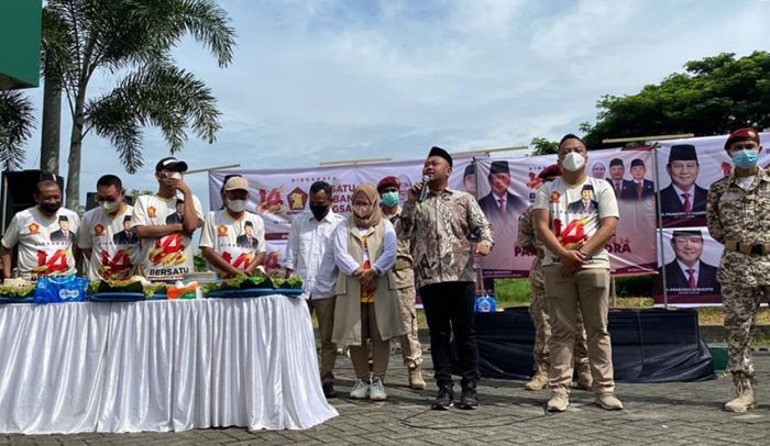 Bupati Gresik Hadiri Tasyakuran HUT Gerindra ke-14