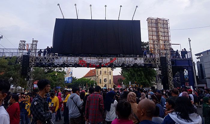 Diguyur Hujan, Malang 108 Rise and Shine Kayutangan Heritage Tetap Berlanjut