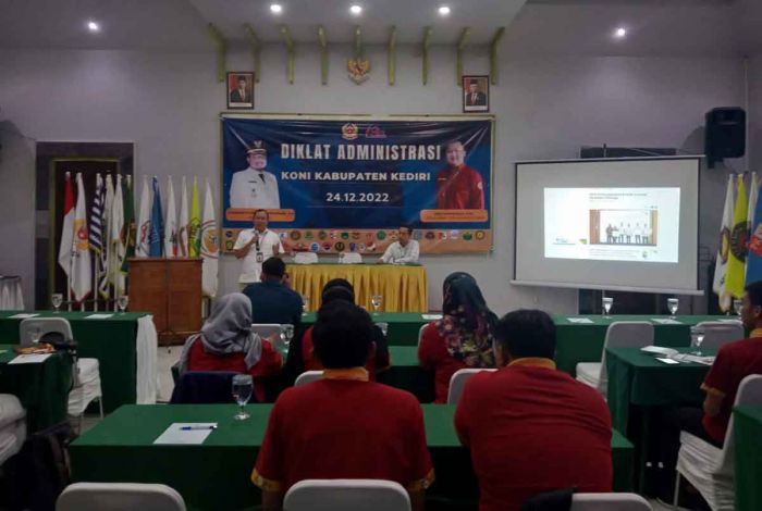 Jelang Porprov Jatim 2023, KONI Kabupaten Kediri Gelar Diklat