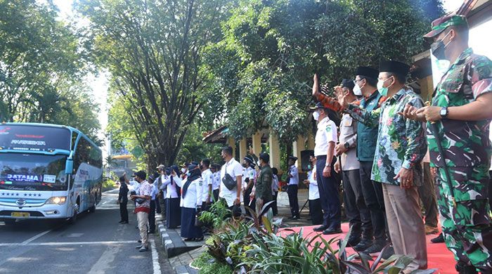 Sediakan 20 Bus, Mudik Gratis Pemkab Sidoarjo Diikuti 1.030 Warga