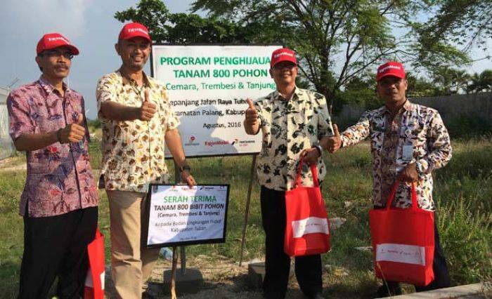 Gandeng EMCL, BLH Tuban Tanam 800 Pohon di Jalur Pantura