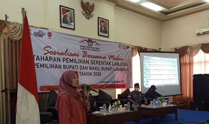 Sukseskan Pilbup 2020, KPU Lamongan Ajak Media Turut Bantu Sosialisasi