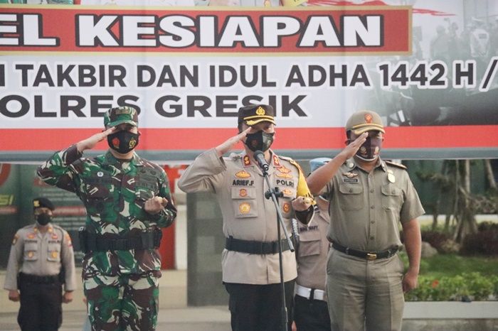 Polres Gresik Larang Takbir Keliling