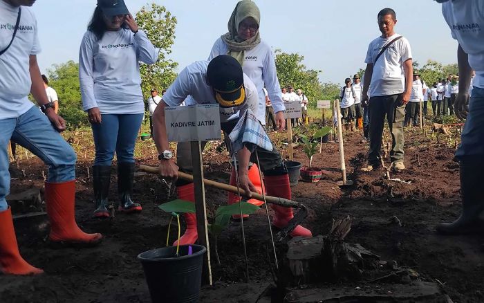 Samakan Semangat dan Komitmen, Perhutani Divre Jatim Gelar Ground Breaking Tamaman Tahun 2023