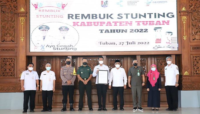 Angka Stunting di Atas Provinsi dan Nasional, Bupati Tuban: Semua Harus Berkomitmen