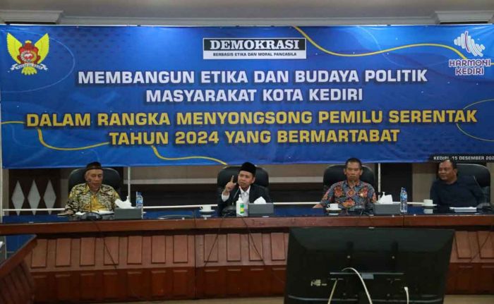 Jelang Pemilu 2024, Pemkot Kediri Gelar Workshop Pendidikan Politik