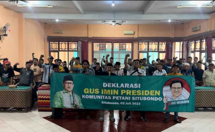 Dukung Maju Pilpres, Relawan di Situbondo Nilai Gus Muhaimin Mampu Sejahterakan Petani