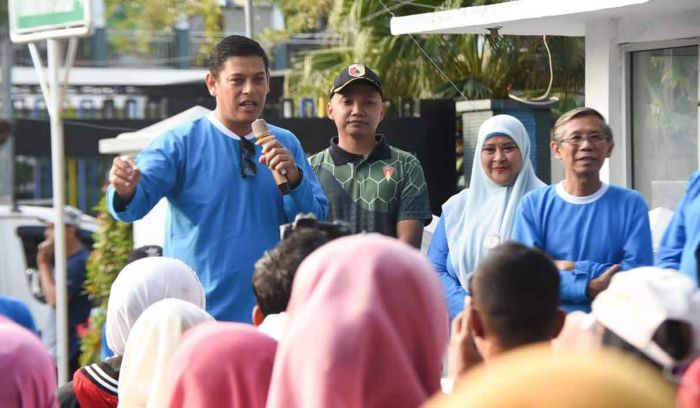 Ini Pesan Wali Kota Kediri saat Berangkatkan Jalan Santai Peringatan Hari Koperasi Nasional ke-76