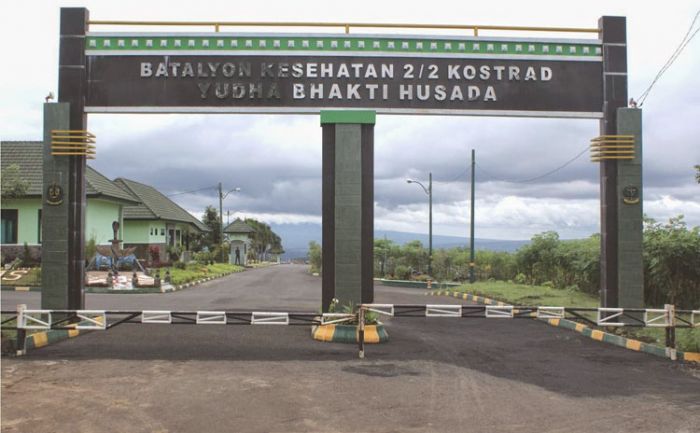 Yonkes 2/Kostrad ​Kampanyekan Hidup Sehat dengan Senam Covid-19