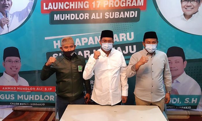 Ajak Semua Paslon Bersama Bangun Sidoarjo, Gus Muhdlor-Subandi Beber Program 100 Hari Kerja