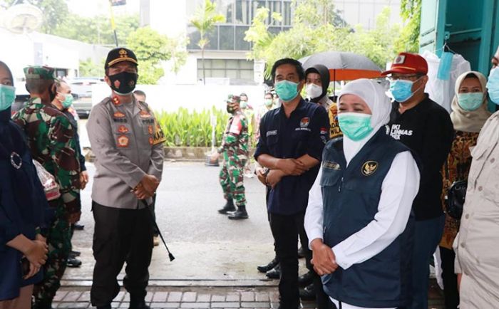 Forkopimda Jatim Keliling Pastikan Coblosan, Penghitungan, dan Prokes Berjalan Lancar