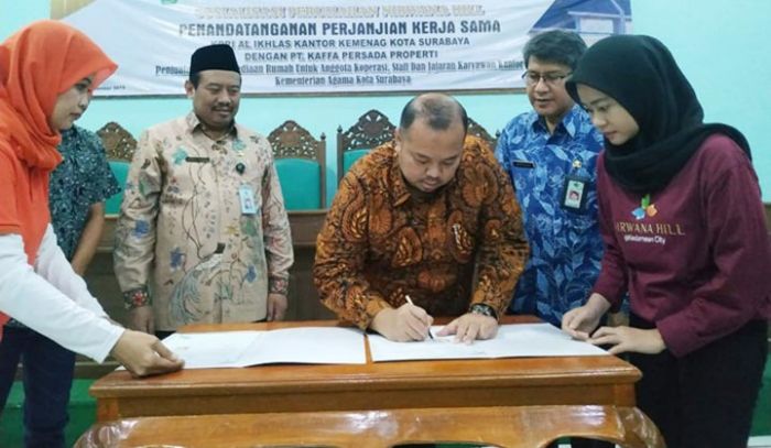 ​Gandeng KPRI Al-Ikhlas Kemenag Kota Surabaya, PT Kaffa Persada Properti Bidik Guru Madrasah