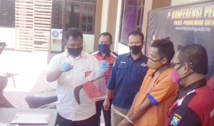 Polres Probolinggo Kota Tangkap Pelaku Pembunuhan Bermotif Asmara