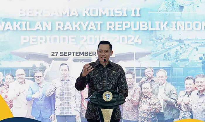 Menteri ATR/BPN Apresiasi Dukungan dari Komisi II DPR RI