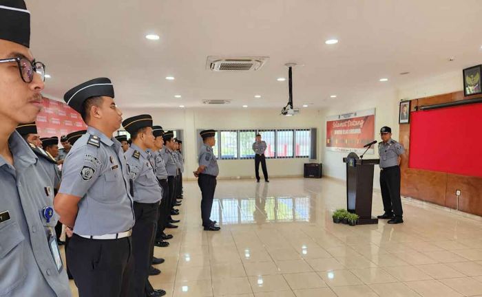 Pimpin Apel di Rutan Surabaya, Kadivpas Kanwil Kemenkumham Jatim Tekankan Hal ini