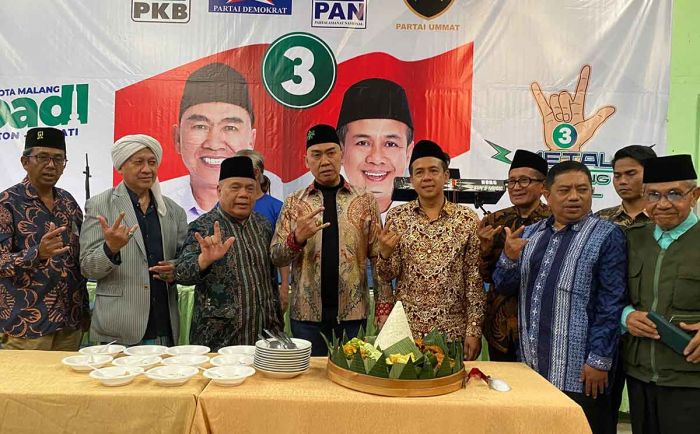 Posko Pemenangan Paslon Abadi Diresmikan, Tempat Merancang Strategi dan Program