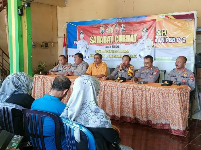 Polsek Buduran Gelar Curhat Kamtibmas Bersama Warga dan Tokoh Demi Pilkada Damai