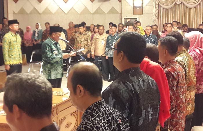 Pertahankan Hari di Inspektorat dan Agus di Dinkop, Kebijakan Sambari dalam Mutasi Dipertanyakan