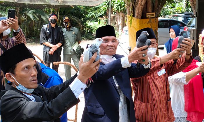 Kirim Surat ke Presiden, Upacara Sumpah Pemuda di Ndalem Pojok Diwarnai Pelepasan Burung Merpati