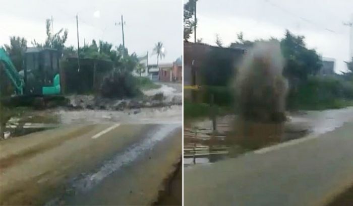 Pipa PDAM Jebol, Ribuan Warga Krisis Air Bersih