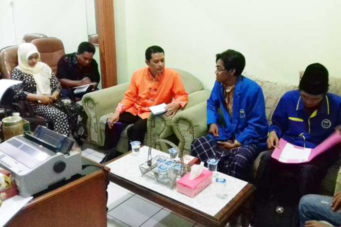 Tolak FDS, Mahasiswa PMII Luruk Pemkot Mojokerto