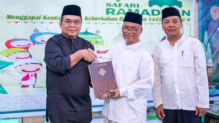 Safari Ramadan, Sekda Kota Kediri Ajak Masyarakat Tingkatkan Keimanan dan Rasa Kemanusiaan