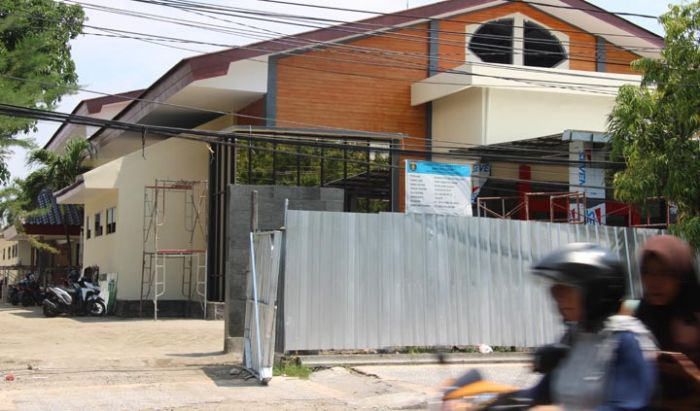 Proyek Rehabilitasi Gedung Eka Kapti Dipastikan Molor, Pelaksana akan Dikenakan Sanksi