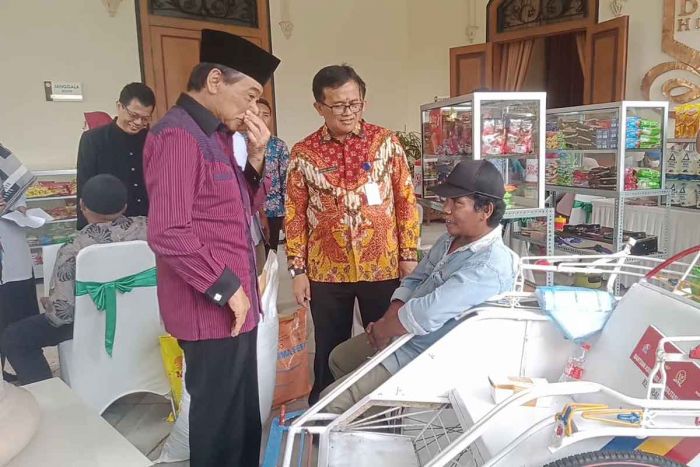 Ratusan Penyandang Disabilitas di Kota Probolinggo Dapat Bantuan dari Kemensos RI