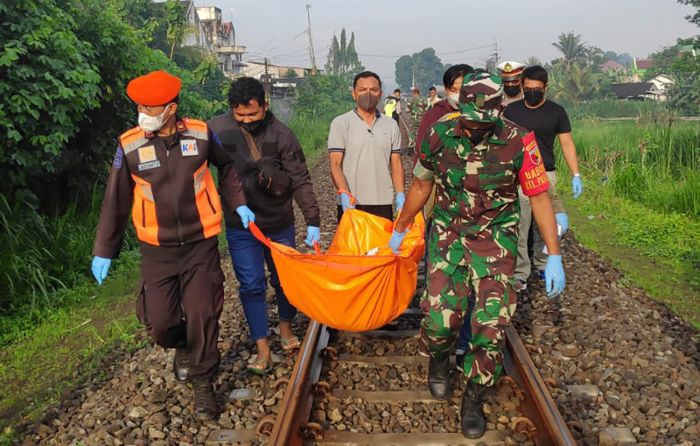 Aksi Bunuh Diri Kembali Terjadi di Blitar, Korban Tabrakkan Diri ke Kereta Api