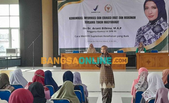 BPOM Edukasi Masyarakat Sidoarjo Memilih Suplemen Kesehatan