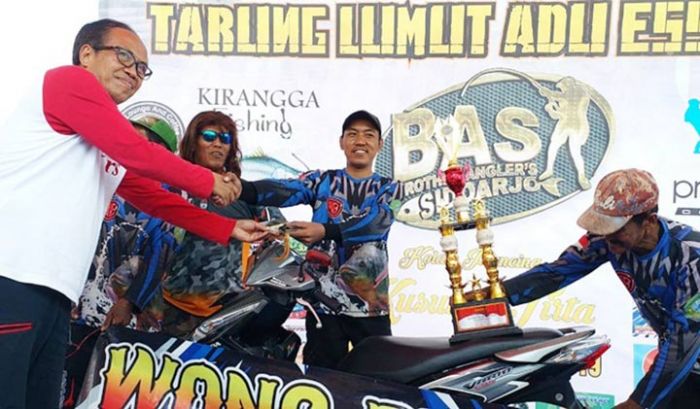 Meriahkan HUT RI ke-74, BAS Sidoarjo Adakan Lomba Mancing Bandeng dan Nila