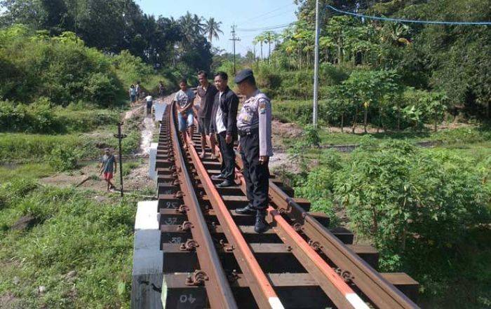 Bocah di Tawang Blitar Tewas Tersambar Kereta Api Saat Asyik Bermain di Pinggiran Rel  