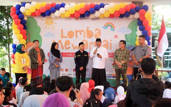 Buka Lomba Mewarnai, Gus Ipul: Dengan Menggambar Ada Beberapa Manfaat bagi Anak-Anak