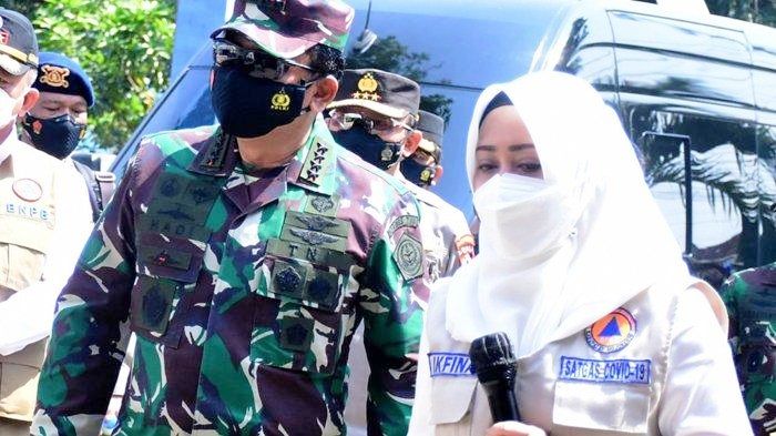 Mampu Lacak Hingga 29 Kontak Erat, Kinerja Pemkab Mojokerto Diapresiasi Panglima TNI