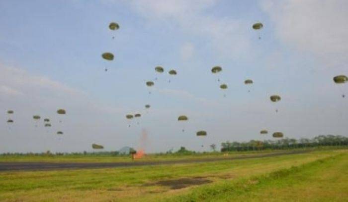 TNI AU Gelar Latihan di Notohadinegoro Jember