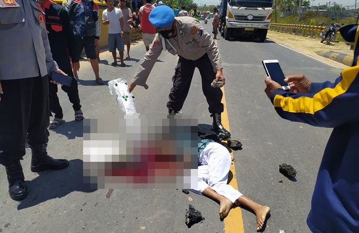 Jam Istirahat Keluar Sekolah, Pelajar SMP di Tuban Tewas Terlindas Dump Truk