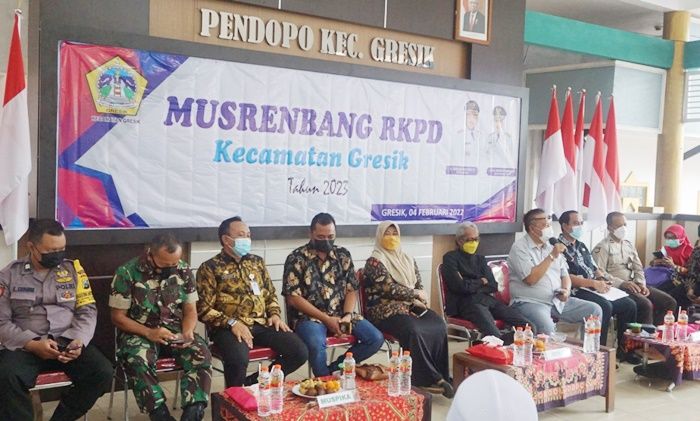 Musrenbang RKPD Kecamatan Gresik 2023 Fokus Penataan Kota Lama dan Banjir