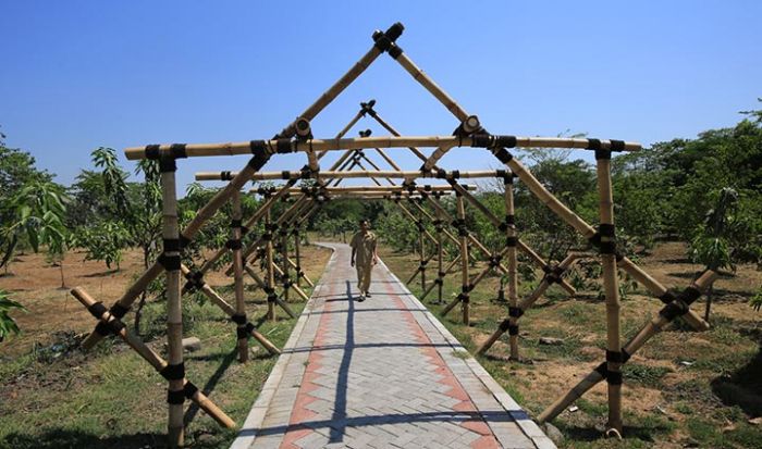 Hutan Kota Balas Klumprik, Bumi Perkemahan di Surabaya