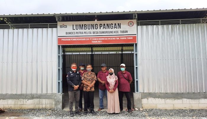 Dukung Produktivitas Warga Ring 1, PT SIG Bangun Lumbung Pangan untuk Petani