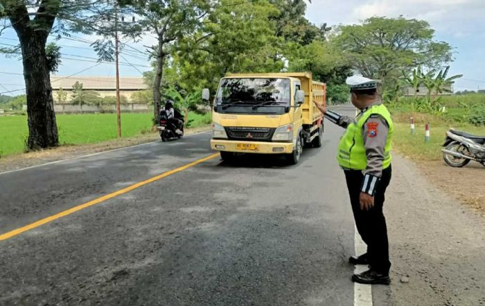 Cegah Kecelakaan, Satlantas Polres Ngawi Tingkatkan Patroli di Jalur Blackspot 