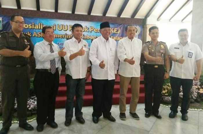 Sosialisasi UU Pers dan KEJ, Bupati Malang Apresiasi Sinergi Wartawan dengan Pemerintah