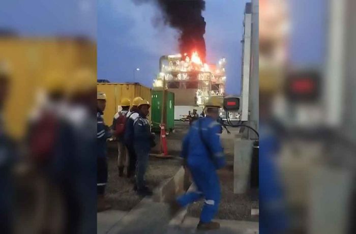 Pabrik Asam Sulfat Smelter PT Freeport di Gresik Terbakar, Sejumlah Ledakan Terdengar