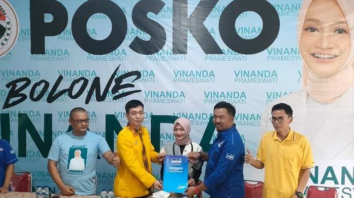 Dideklarasikan Demokrat sebagai Bacalon Wali Kota Kediri, Vinanda Optimis Menang