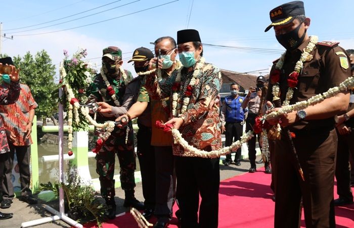 ​Berani Blak-blakan, Kampung Tangguh Desa Gelang Sidoarjo Diapresiasi Kajari