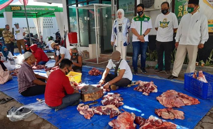 Idul Adha, BHS Bagikan 24 Hewan Kurban ke Enam Kecamatan di Sidoarjo