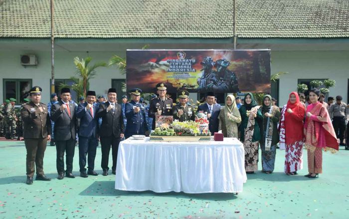 Pj Bupati Jombang Hadiri Peringatan HUT ke-79 TNI