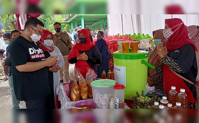 Lanjutkan Blusukan ke Dua Kecamatan, Dhito Terkejut Dengan Perkembangan UMKM