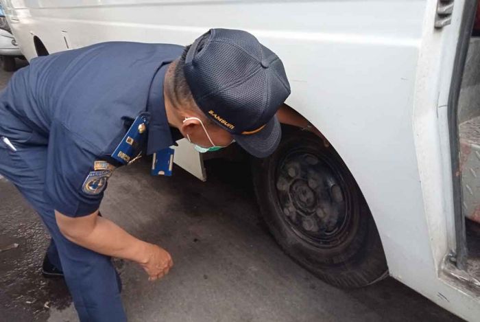 Menjelang Libur Nataru, Tim Gabungan di Tulungagung Periksa Sopir dan Armada Terminal Gayatri